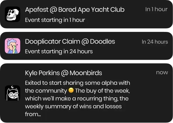 Notifications that matter